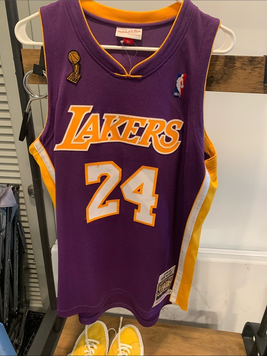 Mitchell & Ness Other - Mitchell & Ness Purple and Gold Kobe Bryant Lakers Jersey